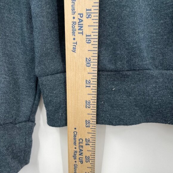 New Treasure & Bond Shrunken Magical Ombre Sweatshirt Size XS Women Green - Picture 6 of 10